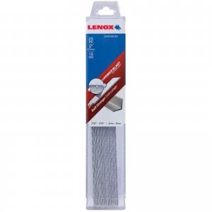 Image of Lenox 18TPI Medium Metal Cutting Reciprocating Saw Blades 203mm Pack of 25
