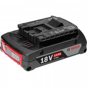 image of Bosch Blue Genuine 18v Cordless Li-ion Battery 2ah 2ah