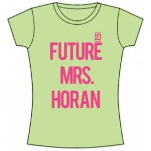 Image of One Direction Future Mrs Horan Skinny Green TS: Large