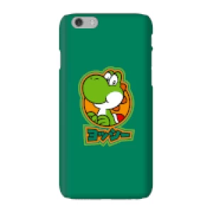 image of Nintendo Super Mario Yoshi Kanji Phone Case - iPhone 6 - Snap Case - Gloss