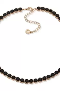 image of Ladies Anne Klein Jewellery NK 15" CUP CHAIN -GLD/JET Necklace 01N00250