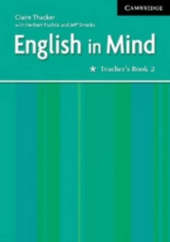 Image of English in Mind 2 Teachers Book by Claire Thacker Book