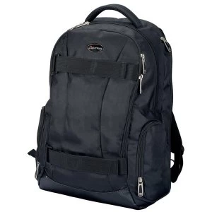 image of Lightpak HAWK Laptop Backpack Padded Nylon Black for Up to 17" Laptops