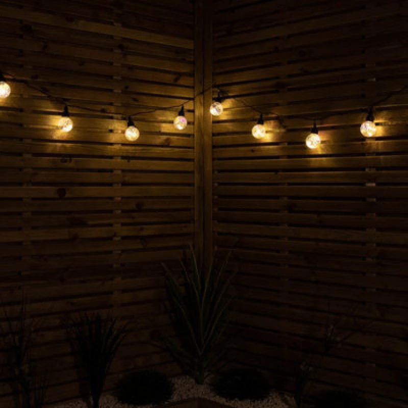 Image of Samuel Alexander 2.7m Small LED Connectable Party Light Up Indoor/Outdoor Pre Lit Christmas Decoration White
