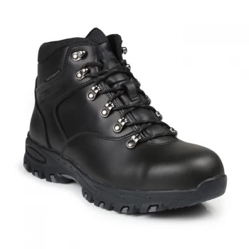 Image of Regatta Gritstone Waterproof Steel Toe Cap Safety Work Boo - Black
