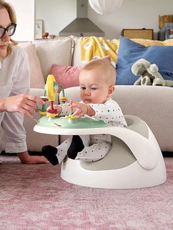 Image of Mamas & Papas Baby Snug and Activity Tray - Clay, Clay Clay VWN6V Unisex
