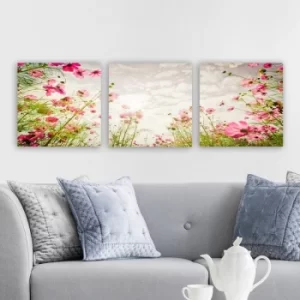 Image of P269013 Multicolor Decorative Canvas Painting (3 Pieces)