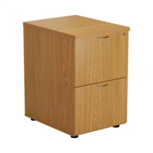 Image of Jemini Nova Oak 2 Drawer Filing Cabinet TES2FCNO
