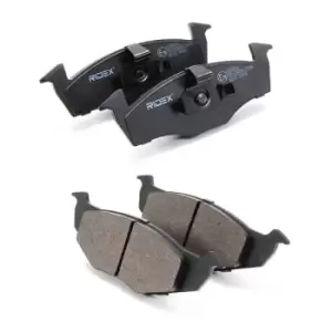 Image of RIDEX Brake pad set Front Axle 402B0016 Brake pads,Brake pad set, disc brake VW,SKODA,SEAT,POLO (9N_),Lupo (6X1, 6E1),POLO (6N2)