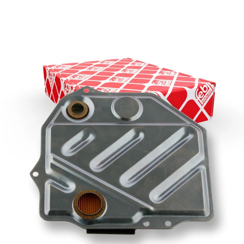 Image of FEBI BILSTEIN 02180 Transmission Filter Steel, Nonwovens Hydraulic Filter,automatic transmission (416)
