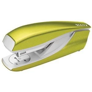 image of Original Leitz 5502 Metal Stapler Metallic Green 30 Sheets