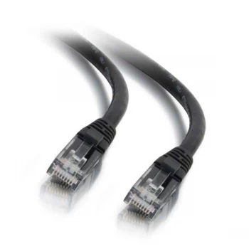 image of Patch Cord RJ45 CAT.6 F/UTP LSZH Snagless Black - 10 M Full Copper