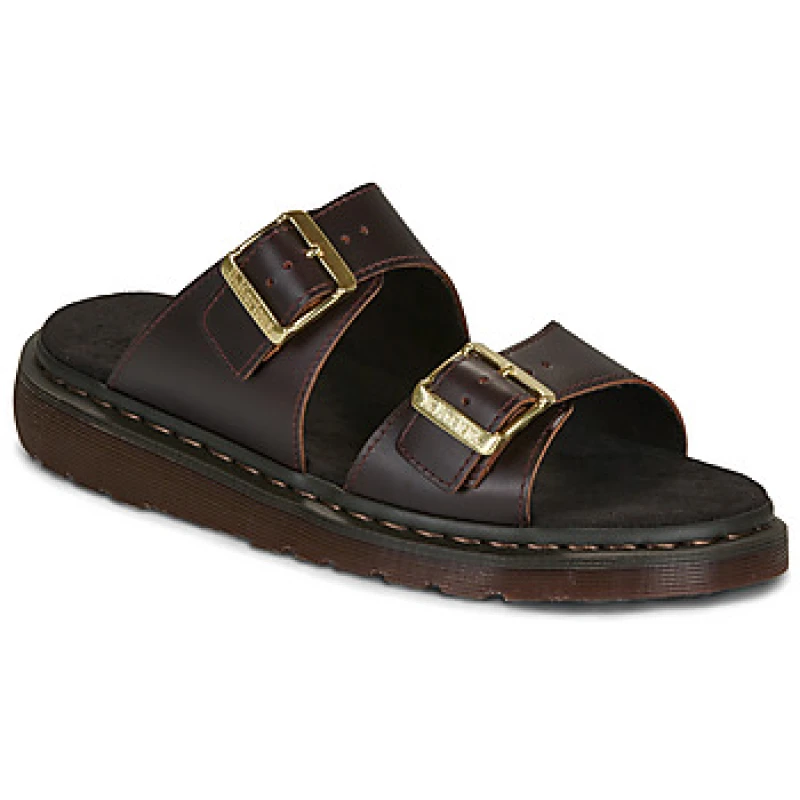 Image of Dr. Martens Josef Slide Sandal Charro Atlas womens Mules / Casual Shoes in Red