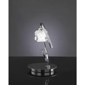 Image of Table lamp Ice 1 Bulb G9 ECO, polished chrome