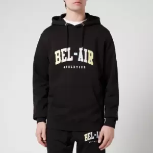 Image of Bel-Air Athletics Mens College Regular Hoodie - Black - L