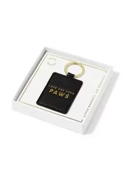 image of Katie Loxton Boxed Photo Keyring - Love Has Four Paws, One Colour, Women