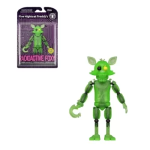 image of Five Nights At Freddy's Radioactive Foxy Action Figure