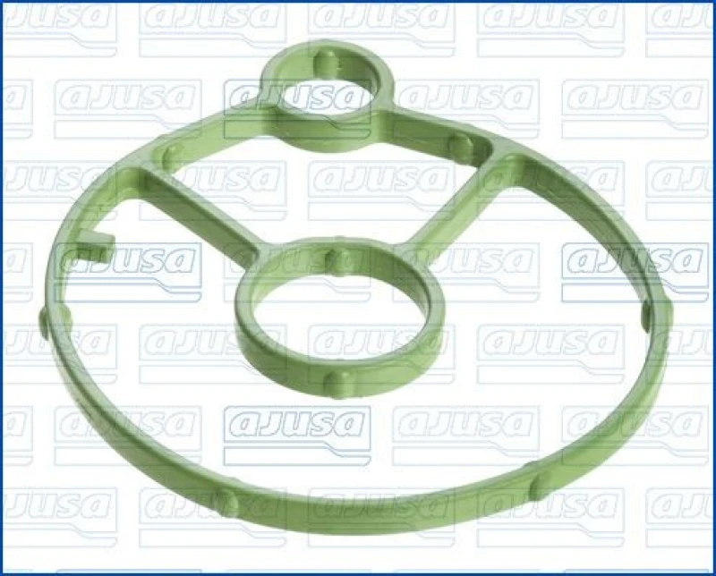 Image of AJUSA Oil filter housing gasket AJUSA 01590600