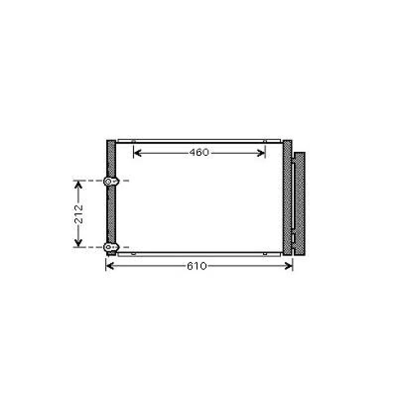 Image of Air conditioning condenser DIEDERICHS DCC1825