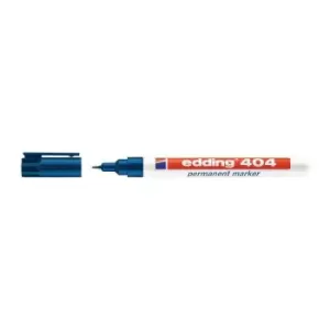 Image of Marqueur permanent 404 bleu graduation 075mm pointe ronde EDDING