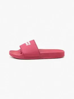 image of June Batwing Sandals - Pink / Dark Pink