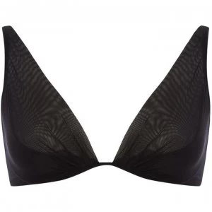 image of Heidi Klum An Angel Kiss Quarter Cup Bra - Black