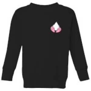 image of Disney Daisy Duck Backside Kids Sweatshirt - Black - 11-12 Years