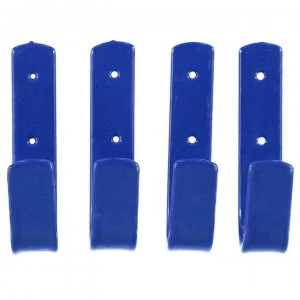 image of Shires Stable Hooks Set - Blue