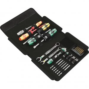 image of Wera 18 Piece Kraftform Kompakt SH Plumbers Tool Kit