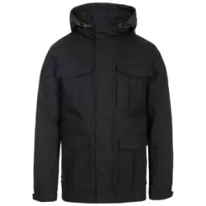 image of Trespass Mens Rainthan Waterproof Jacket (S) (Black)