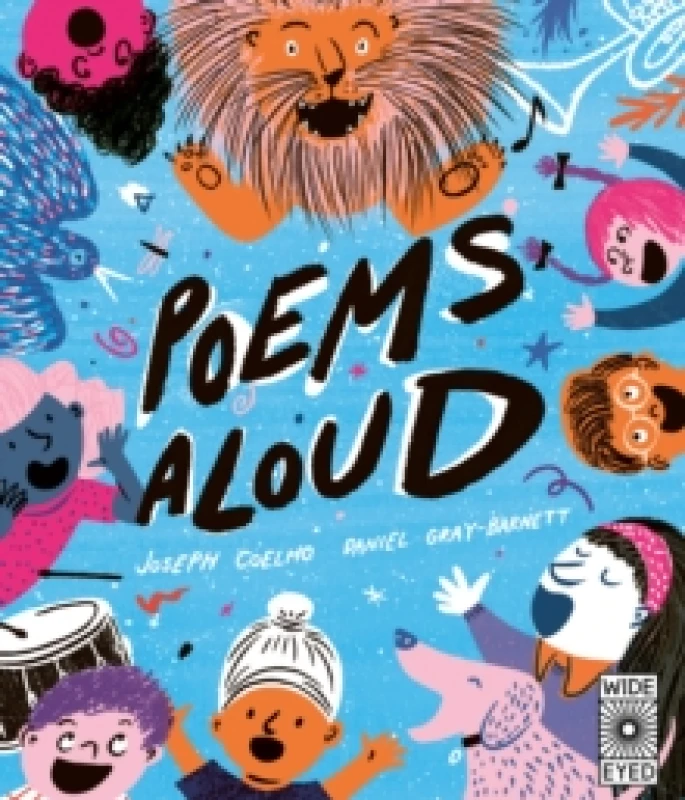 Image of Joseph Coelho Poems Aloud Book Multi unisex