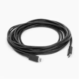 Image of Owl Labs USB C Male to USB C Male Cable for Meeting Owl 3 (16 Feet / 4.87M) USB cable Black