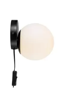 Lilly Wall Lamp Black E14