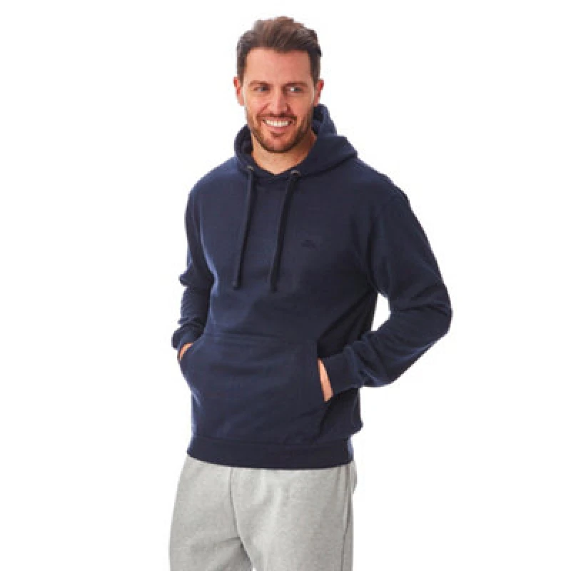 Image of Iron Mountain Workwear Mens Hooded Sweater, Navy, M