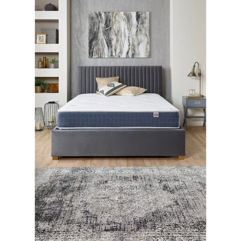 Image of Aspire Aspire Cashmere Duo Season Pocket+ Mattress in White Size: Small Single White Small Single Unisex 5057632164223