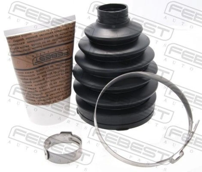 Image of FEBEST 0217P-J1016 CV Boot Wheel Side, PVC PVC Bellow,drive shaft (194)
