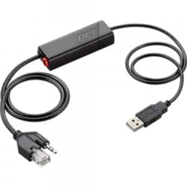 Image of HP Poly APU-76 Electronic Hook Switch Adapter for Headsets - TAA EXR8PO85R00AA