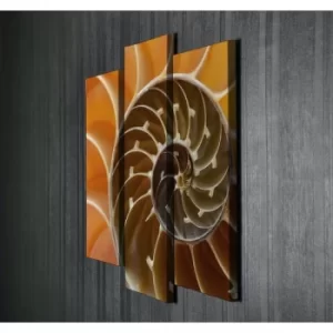 Image of UC011 Multicolor Decorative Canvas Painting (3 Pieces)