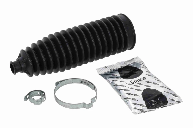 Image of VAICO V40-0709 Bellow, steering Front Axle Right, Plastic, Original VAICO Quality Plastic Bellow,steering (195)
