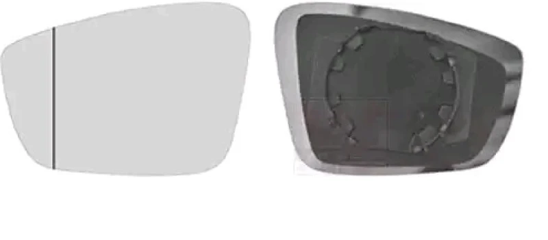 Image of VAN WEZEL 5701831 Wing Mirror Glass * HAGUS * Left Mirror Glass,outside mirror (1914)
