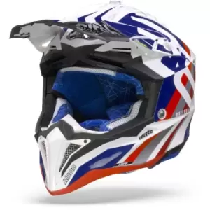 Image of Airoh Aviator 3 Rainbow Blue Graphic L