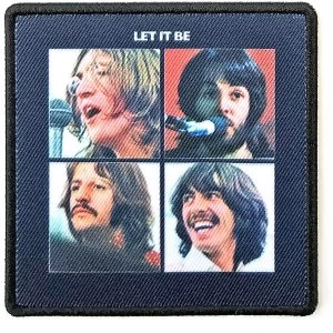 image of The Beatles - Let It Be Album Cover Standard Patch