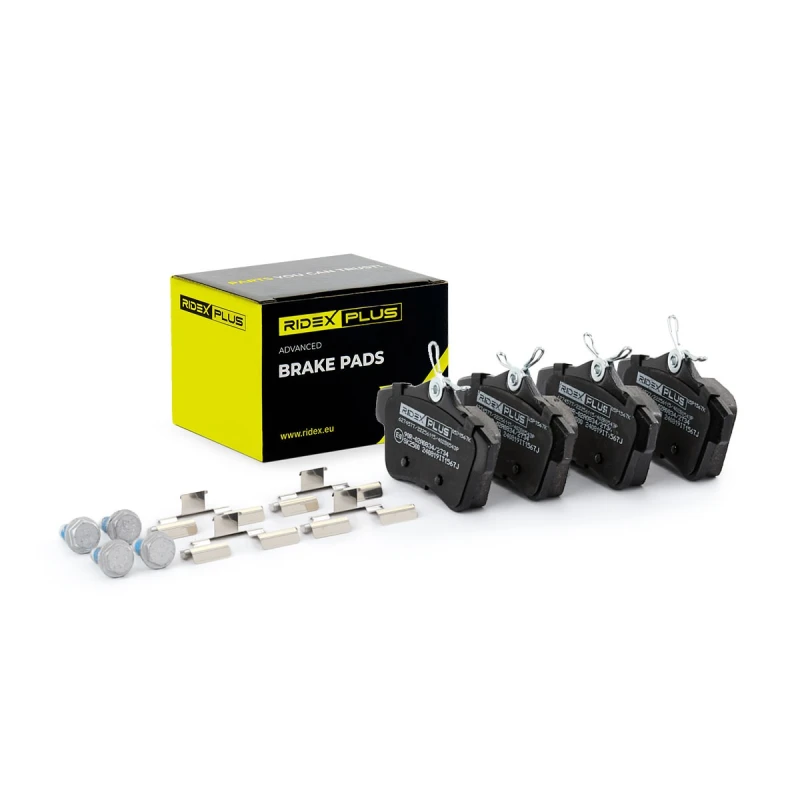 Image of RIDEX PLUS Brake pad set RIDEX PLUS 402B0543P