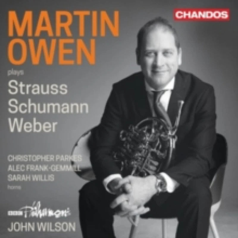 Image of Martin Owen Plays Strauss/Schumann/Weber CD / Album