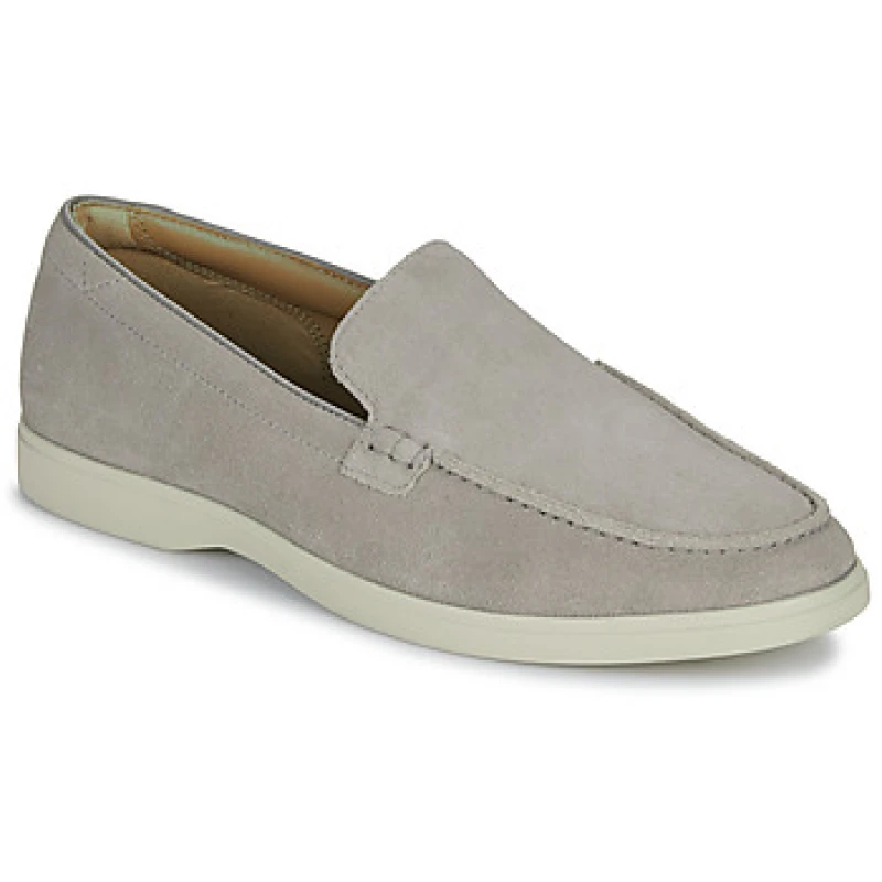 Image of Clarks Clarks Men Torford Easy Grey Suede Slip Ons Size: 9-Standard Fit Grey 9-Standard Fit Male 5063421035322