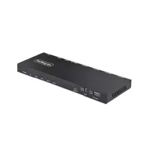 Image of StarTech.com 4-Port HDMI Splitter 4K 60Hz HDMI 2.0 Video 4K HDMI Splitter w/ Built-in Scaler HDMI Splitter 1 In 4 Out 3.5mm/Optical Audio Port HDMI Di