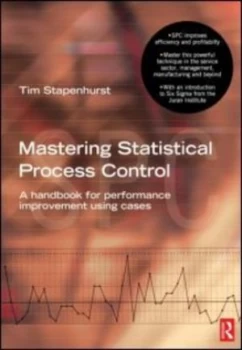 Image of Mastering Statistical Process Control by Tim Stapenhurst Paperback