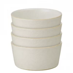Image of Impression Cream Set Of 4 Straight Bowl