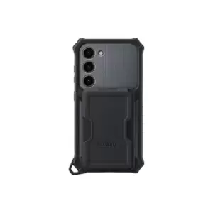 image of Samsung Rugged Gadget Case for Galaxy S23 in Black (EF-RS911CBEGWW)