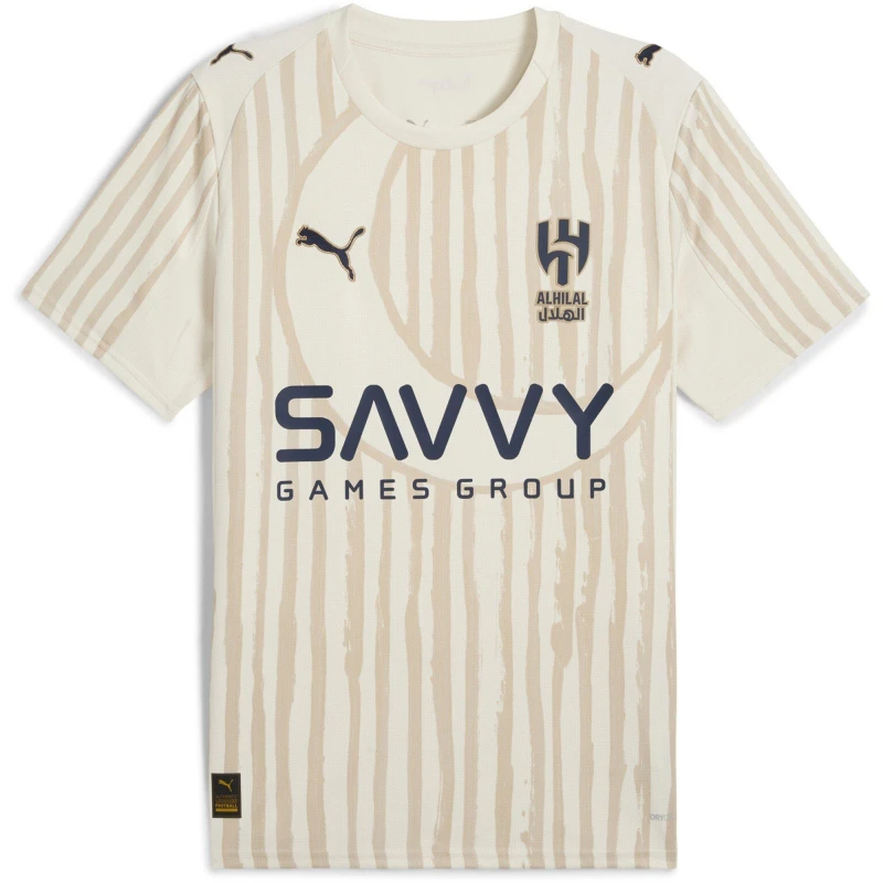 Image of Puma x KidsSuper Al Hilal Goalkeeper Shirt 2025 2026 Adults Alpine Snow male XS